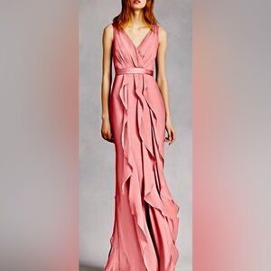 Vera Wang cocktail dress. Size 12. Plum color.